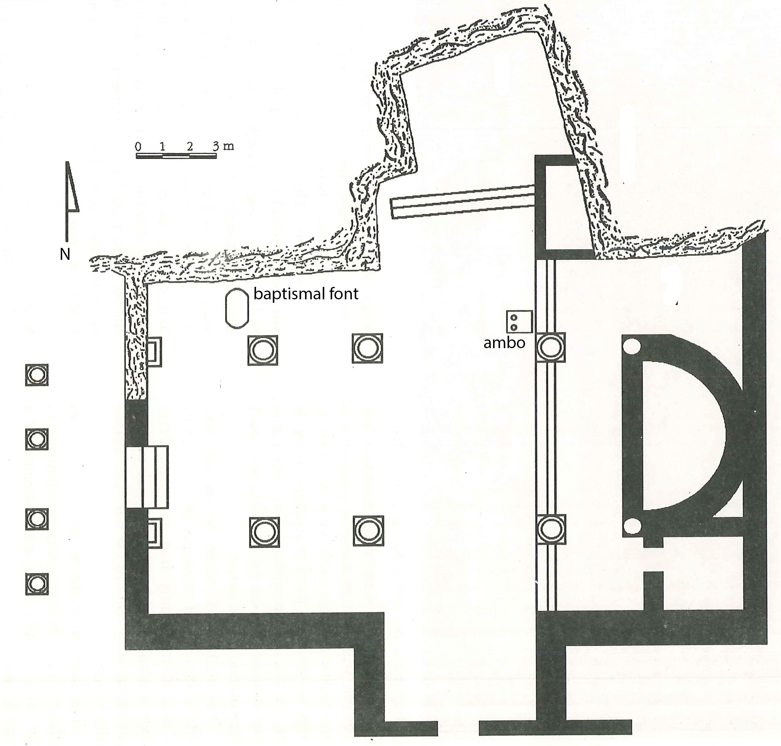 Pierre M. Bikai, May Sha’er, and Brian Fitzgerald, “The Byzantine Church at Darat Al-Funun,” Annual of the Department of Antiquities 38 (1994): 403.